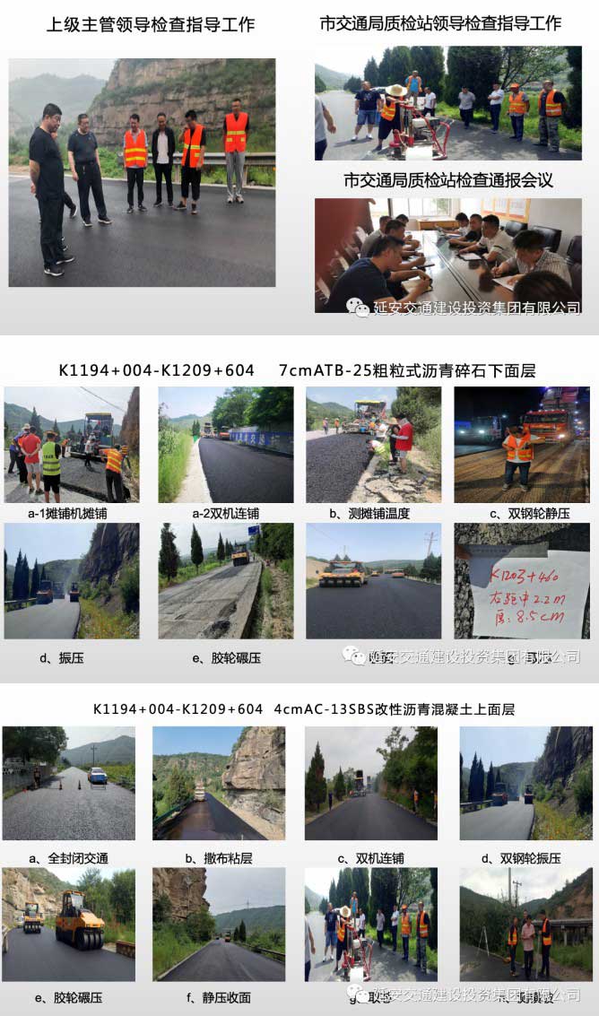 延安交通集團新悅交通工程有限公司承建的延安市2020年養(yǎng)護大中修工程及預(yù)防性工程(G309線)主體工程順利完工