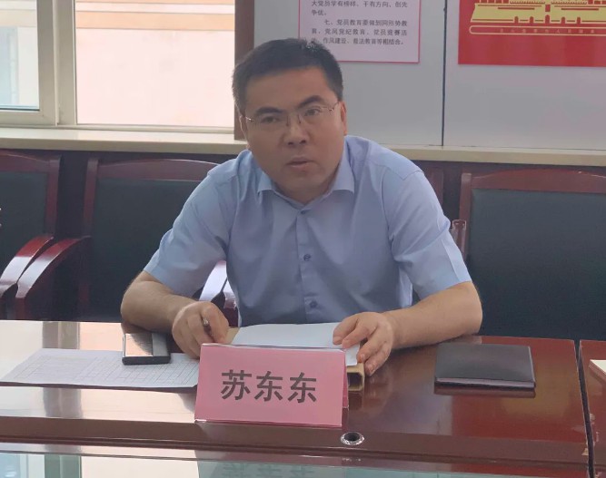 延安交通集團(tuán)董事長(zhǎng)賀濤、總經(jīng)理蘇東東會(huì)見(jiàn)陜建機(jī)施集團(tuán)副總經(jīng)理何戰(zhàn)武